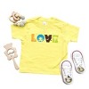 The Juniper Shop Love With Animal Letters Toddler Short Sleeve Tee - 2 of 2