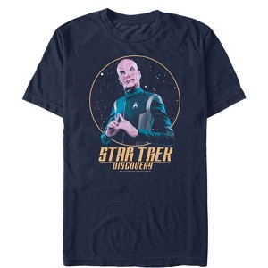 Men's Star Trek: Discovery Saru Outer Space Circle T-Shirt - 1 of 4
