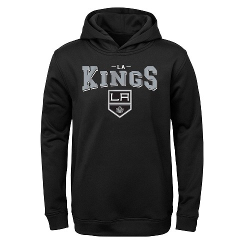 NHL Los Angeles Kings Toddler Boys' Poly Core Hooded Sweatshirt - 2T