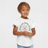 The Juniper Shop Follow The Bunny He Has Chocolate Toddler Flutter Sleeve Tee - 2 of 2