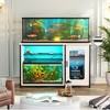 Aheaplus 55-75 Gallon Rectangle Aquarium Stand with Power Outlets & LED Light,Fish tank stand - 3 of 4