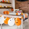 Halloween Pumpkin Table Runner - Orange Table Runner, Autumn Table Runner, Kitchen Table Runner, Dining Table Runner - 3 of 4