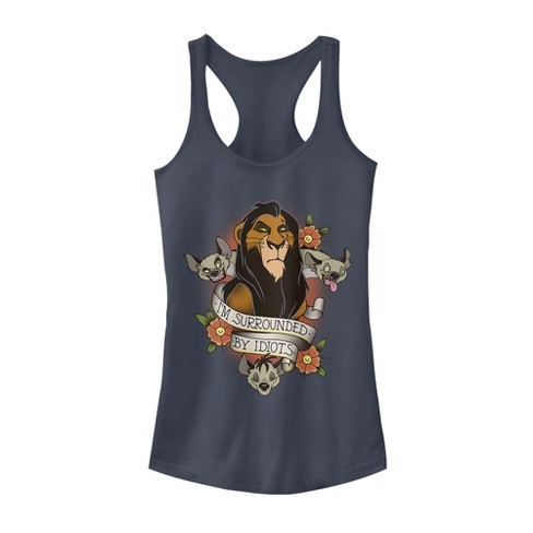 Disney The Lion King Scar Im Surrounded By Idiots Tattoo T-Shirt