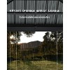 10 ft x10 ft Hardtop Gazebo, Black Frame with Gray Curtains, Double Metal Roof, Aluminum Alloy Frame, Net, Heavy Duty, for Patio, Backyard, Garden - 4 of 4