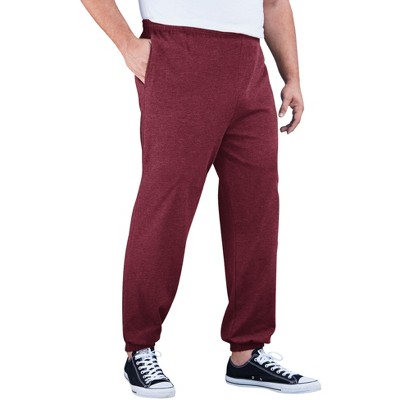 KingSize Men's Big & Tall Lightweight Elastic Cuff Sweatpants