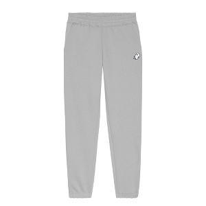 Dalix Ghost Embroidered Sweatpant Heavy Weight Fleece Relaxed Fit Lounge Mens - 1 of 4
