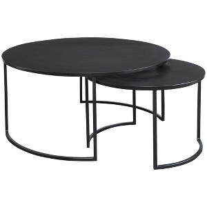 Uttermost Barnette Modern Nesting Coffee Tables S/2 - 1 of 4