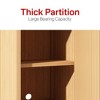 VANIRROR Bamboo Bathroom Storage Floor Cabinet, Tall 5 Tiers Shelving Unit Tower  Rack For Bathroom, Living Room, Laundry, 30.34*15.96*9.85", Natural - 3 of 4