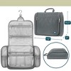 PAVILIA Large Hanging Toiletry Bag, Travel Women Men Cosmetic Organizer, Water Resistant Makeup Accessories Essentials Kit - 2 of 4