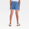 Girls' Mid-Rise Cutoff Jean Shorts - Cat & Jack™ - 2 of 4