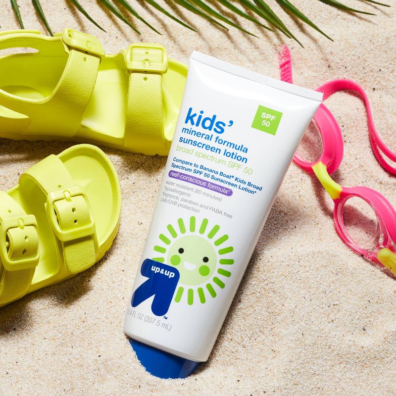 Kids Sunscreen Lotion - SPF 50 - 10.4 fl oz - up &#38; up&#8482;, 3 of 6