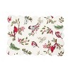 C&F Home 13" x 19" Christmas Sprig Cardinal & Chickadee Birds Reversible Rectangle Cotton Quilted Placemats, Set of 6 - image 3 of 4