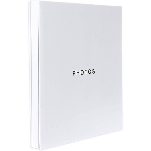 Kiera Grace 400 Pocket Photo Album White: Dust Jacket, CD Pocket, Acid-Free Plastic - image 1 of 4