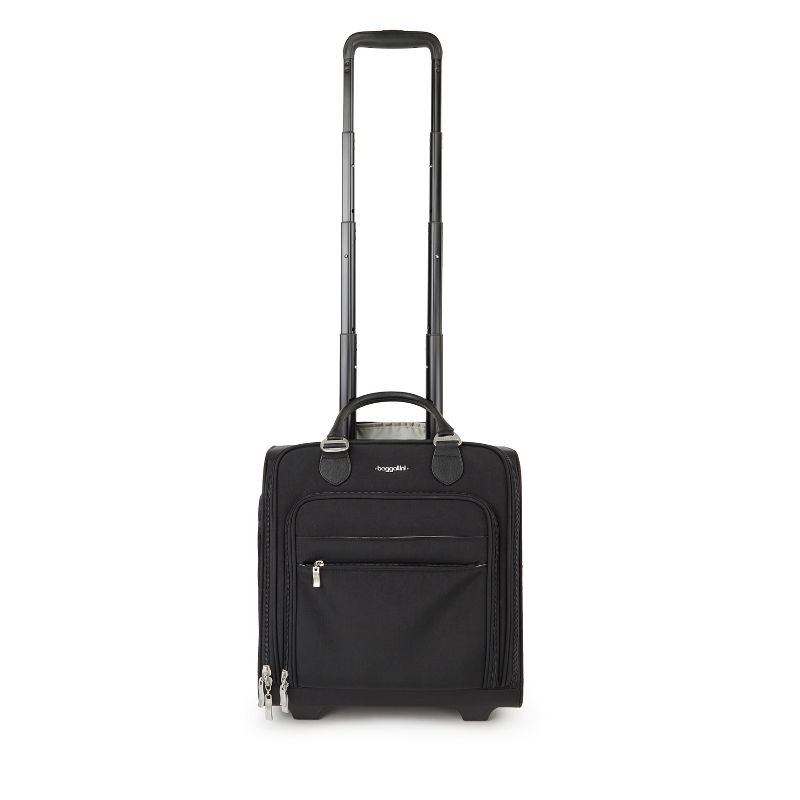 baggallini 2 Wheel Under Seater Carry-On Rolling Luggage Tote, 5 of 9