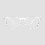 Men's Crystal Clear Blue Light Filtering Square Glasses - Original Use™ Clear