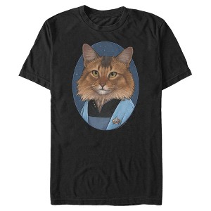 Men's Star Trek: The Next Generation Doctor Beverly Crusher Cat T-Shirt - 1 of 4