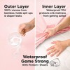 KeaBabies 2pk Isla Waterproof Mini Crib Sheets for Boy, Girl, Soft Pack and Play Sheets for Graco Pack and Play Mattress - 2 of 4
