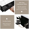 Whisen Floating Wall-Mounted Bathroom Vanity with Resin Sink, Water-Resistant Timber Cabinets and Drawers - 4 of 4