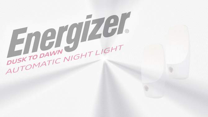 Energizer 2pk LED Automatic Plug In Nightlights, 2 of 11, play video
