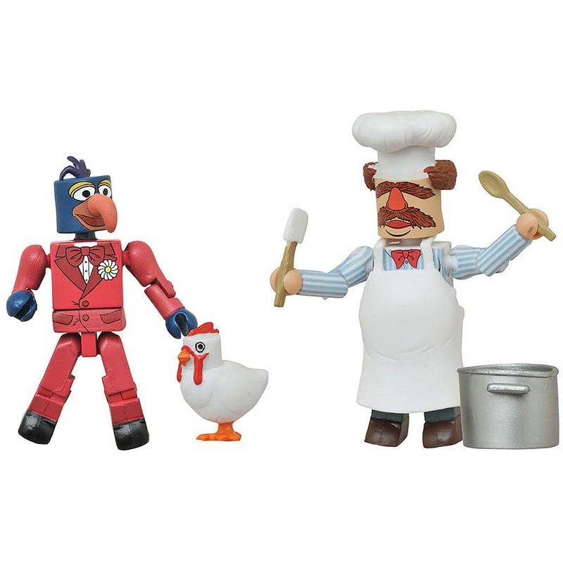 Diamond Comic Distributors, Inc. Muppets Minimates Series 1 2-Pack: Gonzo & Swedish Chef, 1 of 2