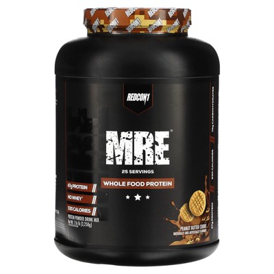 Redcon1 MRE, Whole Food Protein, Peanut Butter Cookie, 7.16 lb (3,250 g)