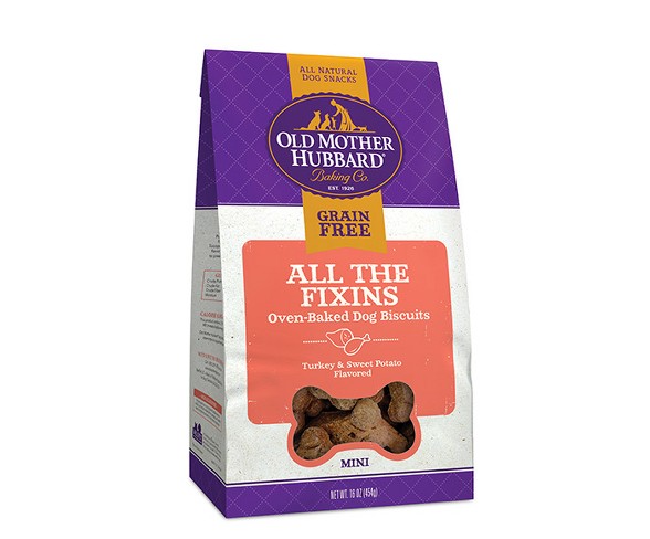 Old Mother Hubbard - Grain Free Mini All The Fixins' - Dog Treats - 16oz