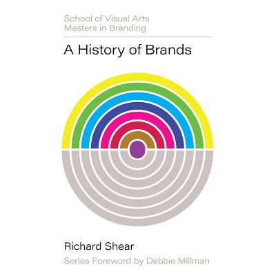 A History of Brands - (Sva Masters in Branding) by  Richard Shear (Hardcover)