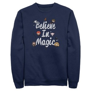 Mens Harry Potter Believe In Magic Sweatshirt - 1 of 4