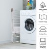Clothes Drying Rack - Indoor/Outdoor Portable Laundry Rack for Clothing, Towels, Shoes and More - Collapsible Clothes Stand by Everyday Home (White) - 4 of 4