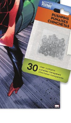 clear push pins bundle