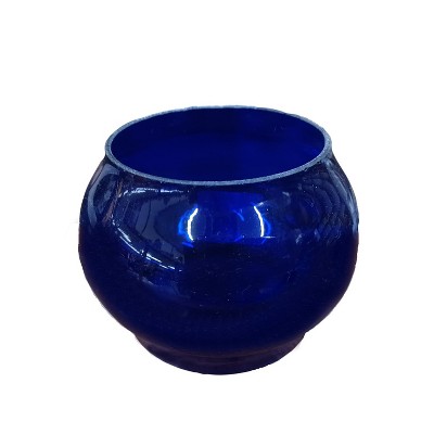 W.T. Kirkman Railroad Lantern Replacement Globe - Cobalt