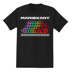 Mens Nintendo Video Gameboy Shirt - Mario, Luigi, Zelda, Kirby, and Donkey Kong Vintage Tee - 1 of 4