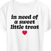 Women's - Instant Message - In Need Of A Sweet Treat Short Sleeve Graphic T-Shirt - 2 of 4