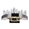 CWI Lighting Agassiz LED Sconce With Polished Nickel Finish - 2 of 3