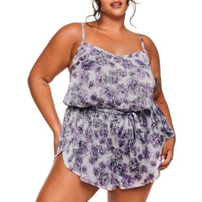 Adore Me Women's Karinna Romper Sleepwear
