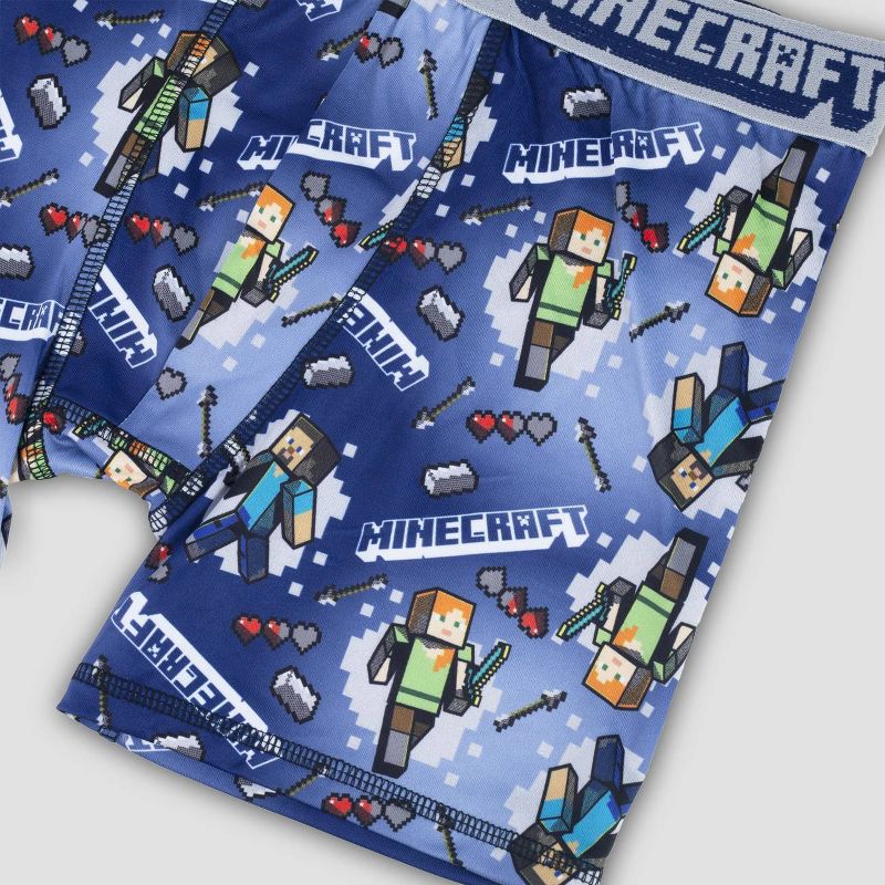 Boys' Minecraft 4pk Underwear, 5 of 6