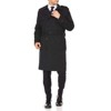 Adam Baker Men's Single & Double Breasted Belted Trench Coat Classic All Year Round Twill Raincoat - 3 of 4