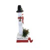Christmas 7.5 Inch Snowman Plank Stocking Holder Stocking Holder , Slats Wood-Look Planks (1PC) - 3 of 3