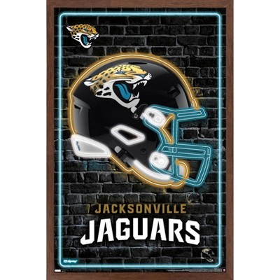 : NFL Jacksonville Jaguars - Drip Helmet 20 Wall Poster with Push  Pins : Toys & Games