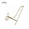Unique Bargains Iron Adjustable Retro Picture Frame Decorative Holder Stands 2 Pcs - 3 of 4