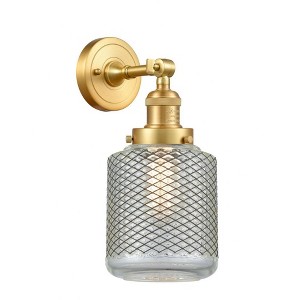 Stanton - 1 Light Wall Sconce In Industrial Style-14 Inches Tall and 6 Inches Wide - 1 of 2