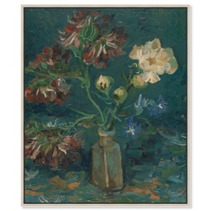 Art Remedy Van Gogh Blau Van Gogh Classic Fields and Floral Wall Art Framed - 1 of 4