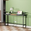 VECELO Narrow Console Table with Charging Station & Power Outlet - 4 of 4