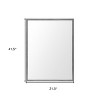 HomeRoots 42" Gray Framed Bathroom Vanity Mirror - 3 of 4