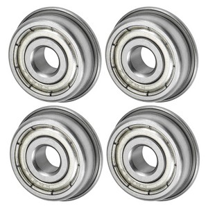 Unique Bargains Chrome Steel Durable Multipurpose Use Flanged Ball Bearing - 1 of 4