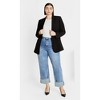 Women's Plus Size Belted Yasmine Jacket - black | CITY CHIC - 2 of 4