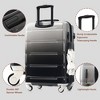 3 Piece Hardshell Luggage Set, ABS Expandable Luggage Set with Spinner Wheels, Lightweight Travel Luggage Set for Men Women Business Trip - 3 of 4