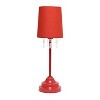 Creekwood Home 17.25" Contemporary Crystal Droplet Table Lamp - 2 of 4