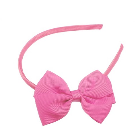 Pink store headband bow