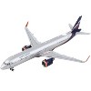 Airbus A321neo Commercial Aircraft "Aeroflot" Silver Metallic with Dark Blue Tail 1/400 Diecast Model Airplane by GeminiJets - 2 of 3